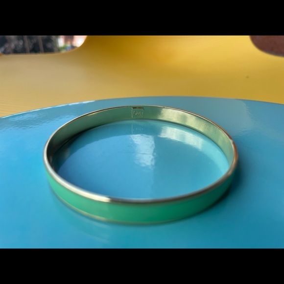 Lot of 2 Aqua turquoise enamel bangle 🛼 - Picture 7 of 7